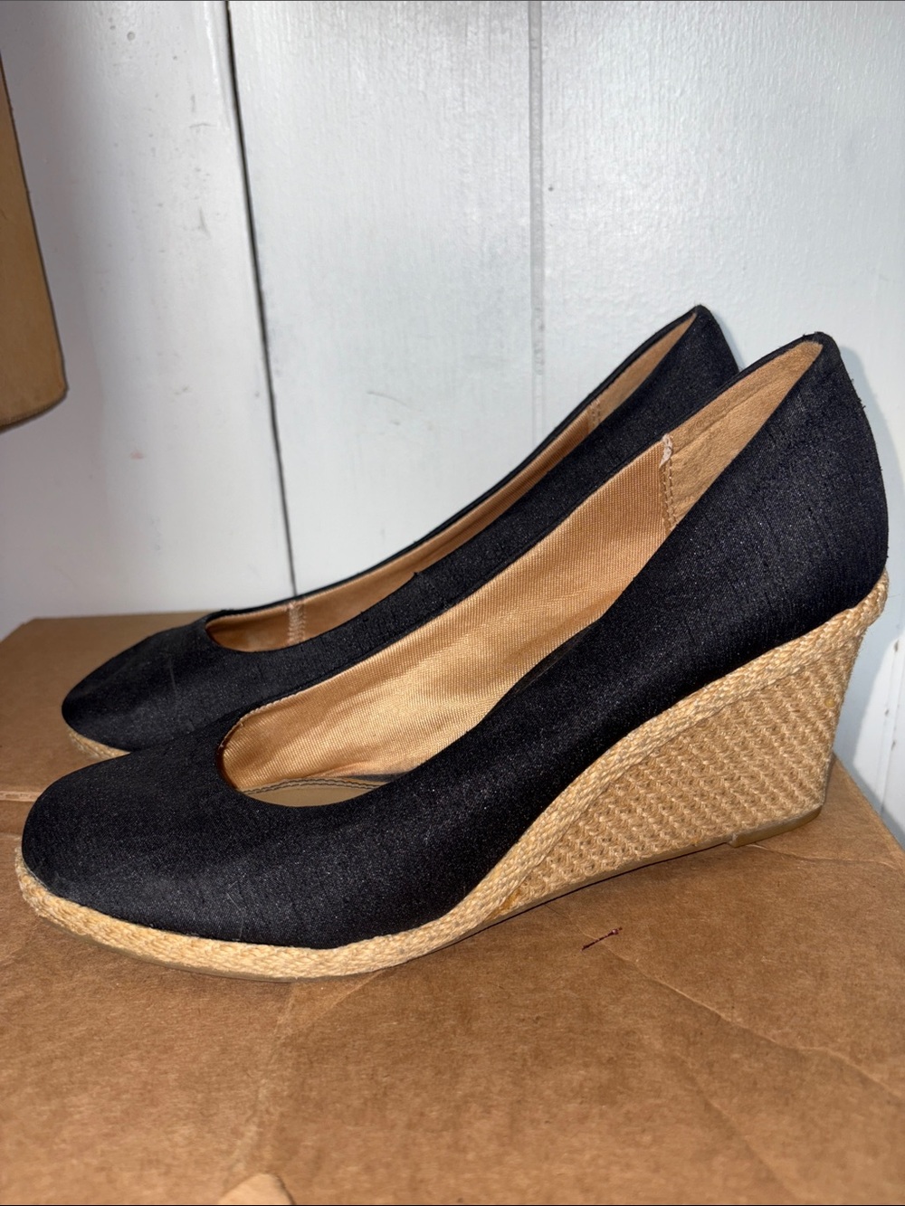 Life stride Wedge Espadrille Pumps - Women's size 9M